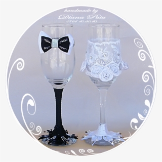 White Wedding Glasses #6009860