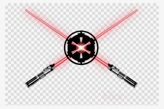 Stickerlove Galactic Empire Symbol Removable Wall Sticker - Star Wars Symbols Sabers #6011052