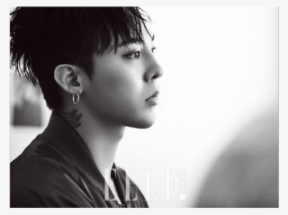 Big Bang′s G-dragon Models A Variety Of Looks For ′elle′ - G Dragon Side View #6011186