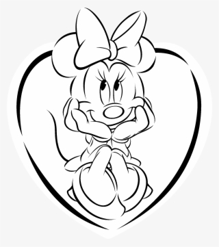 Minnie Mouse Logo Black And White - Minnie Mouse #6011641