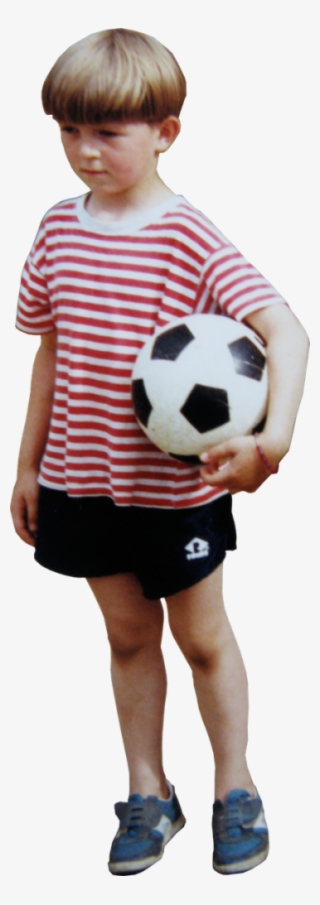 This Is Me, In Trepeix, France, Playing Football With - People Playing Football Png #6012033