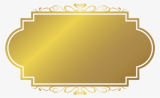 Golden Frame - Graphic Design #6013123