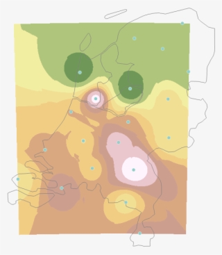 Idw Interpolation, Borders Not Included - Inverse Distance Weighting #6014878