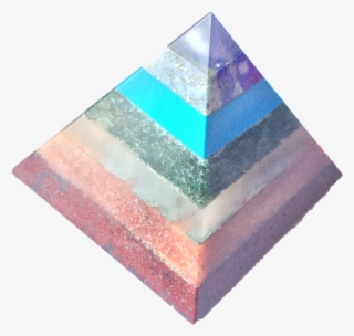 Chakra Stone Layer Pyramid - Patchwork #6016377