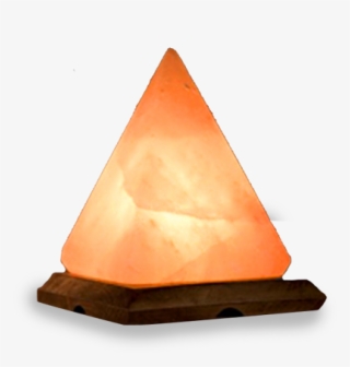 Pyramid Shape Salt Lamp - Pyramid Shaped Salt Lamp #6016729