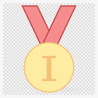 Gold Medal Icon Png Clipart Olympic Games Gold Medal - Milo Gift Shop Pilgrim 10" Melamine Personalized Plate #6017339