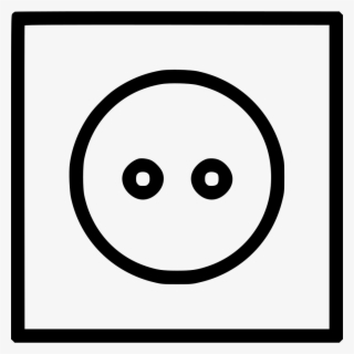 Power Switch Plug Socket Electricity Euro Comments - Eu Power Plug Icon Png #6017984