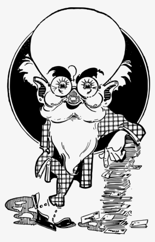 This Free Icons Png Design Of Old Man With Mail #6018387