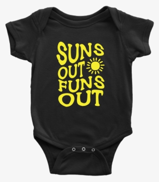Suns Out Funs Out Baby Onesie - Escaped From Azkaban Png #6019644