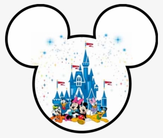 Disney Family Trip 2019 Mickey Head Silhouette Outline - Disney Magic Kingdom #6020972