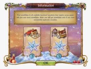 Snowflake Ball 2 - Picture Frame #6021236