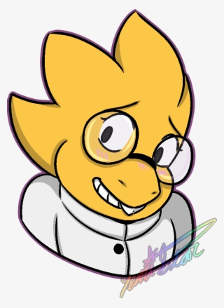Shy Alphys Sticker - Cartoon #6022127