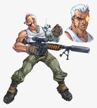 Cable Marvel Png #6025534