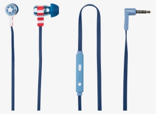 Zoom - Captain America Headphones - In-ear Earphones - For #6025932