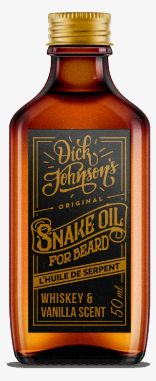 Beard Oil Snake Oil - Glass Bottle #6026063