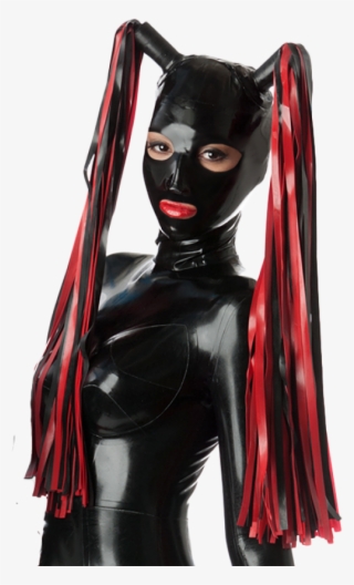 Latex Hood Two Ponytails #6026247