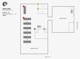 Law Library Floorplan 6th Floor Law Library Floorplan - Library #6026546
