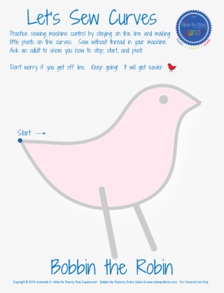 While Zigzagging And Keeping The Needle Down In The - Chicken #6026712