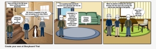 St Person Story Board - Cartoon #6026831