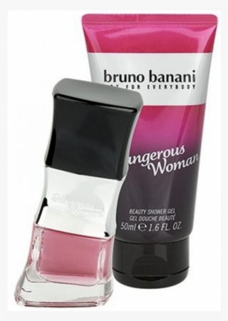 Bruno Banani Dangerous Woman Edt & Showergel - Bruno Banani Dangerous Woman 20ml 0.67oz Gift Pack #6027656