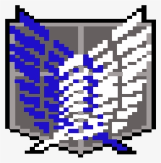 Wings Of Freedom - Perler Bead Pattern Attack On Titan #6028819