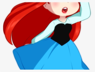 Chibi Clipart Ariel - Ariel Chibi Human #6028967