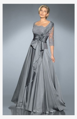 Vestido De Madrinha Lace Sexy Grey Mother Of The Bride - Vestido Mama De La Novia #6030195