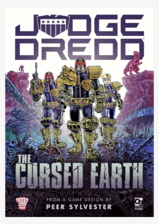 Judge Dredd: The Cursed Earth - Gioco Da Tavolo Osprey Games (1-5 Giocatori, 14+, 30-50 Min)