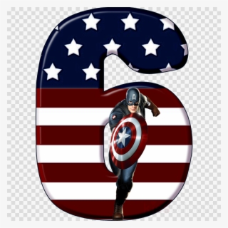 Download Alfabeto Capitão America Clipart Captain America - Captain America Movie Peel And Stick Giant Wall Decal #6031753