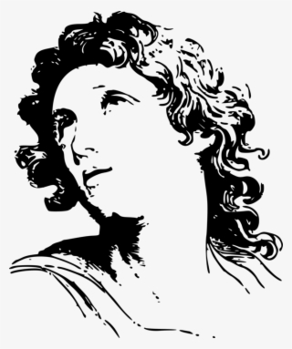 Drawing Face Black And White Visual Arts Facial Expression - Ekspresi Wajahekspresi Orang #6031756