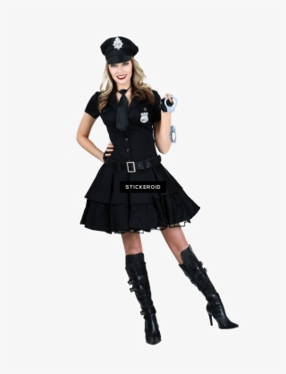 Police - Plus Size Playful Police Costume #6031822