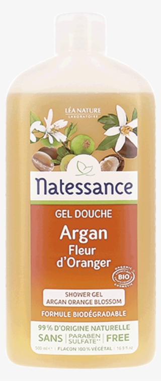 Natessance Gel Douche Argan Fleur D Oranger Health - Natessance Gel Douche Argan Fleur D'oranger Bio 500ml #6032702