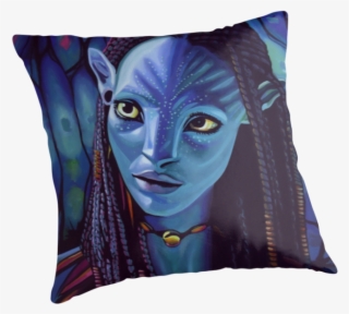 Zoe Saldana As Neytiri In Avatar Realistic Acrylic - Redbubble Zoe Saldana As Neytiri In Avatar Kontrast #6033420
