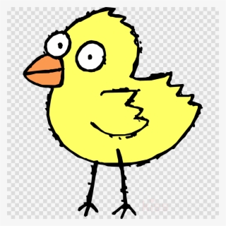 Black And White Cartoon Bird #6035143