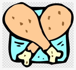 Chicken Drumstick Clipart Fried Chicken Clip Art - Chicken Food Clip Art #6035194