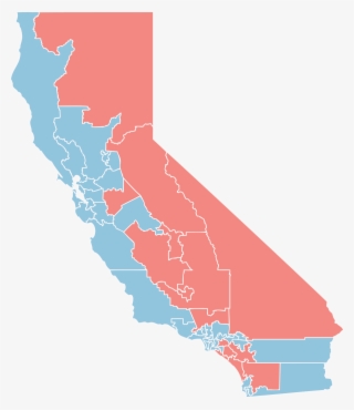 2016 United States House Of Representatives Elections - California House Map 2018 #6035242