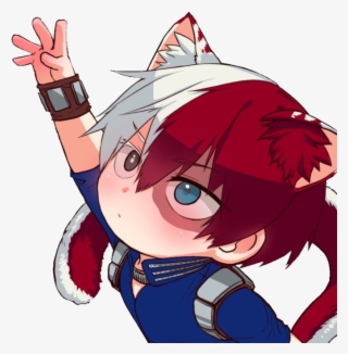 #todoroki #neko #todoroki Neko - Anime #6035760