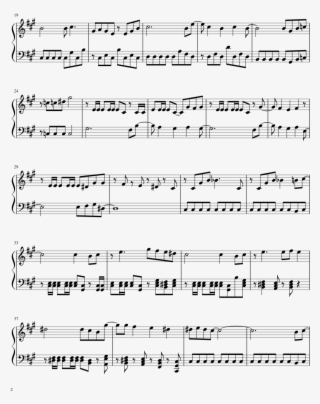 Wily Stage 1 Sheet Music 2 Of 3 Pages - Hurt Nine Inch Nails Piano Sheet Music #6036222