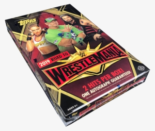 19 Topps Wwe Road To Wrestlemania - Flyer #6036223