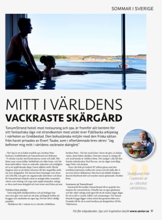 Sommar I Sverige Mitt I V Rldens Vackraste Sk Rg Rd - Flyer #6036835