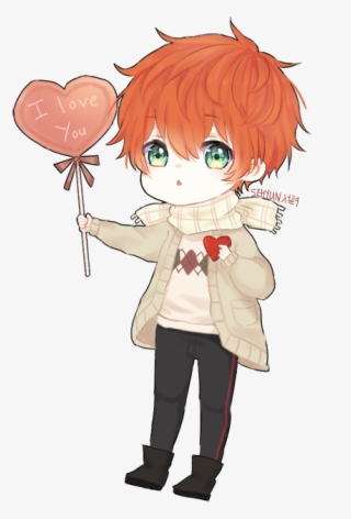 Mystic Messenger Saeran Chibi #6036935