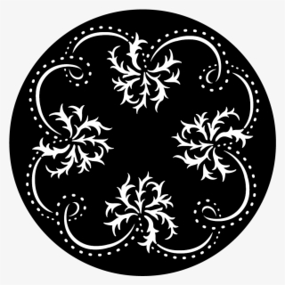 Apollo Design Me-9118 Flourish Medallion Steel Pattern - Circle #6037479
