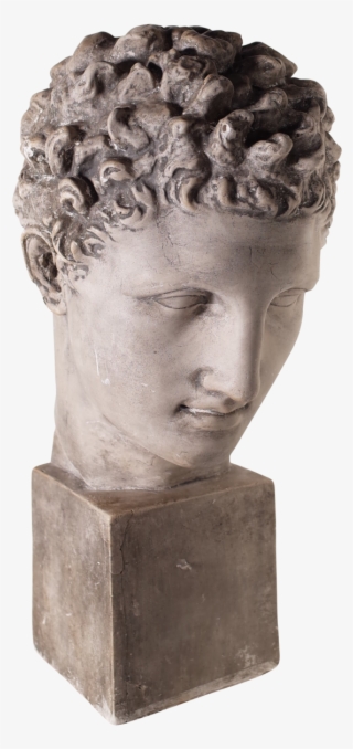 Grand Tour Museum Souvenir Plaster Bust Of David - Museum #6037650