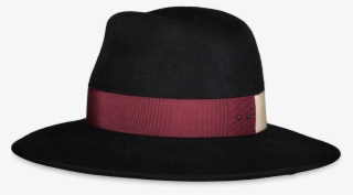 Christopher Rabbit Felt Hat Black #6038097