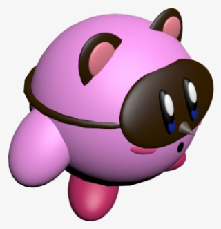 The 3d Model Of An Inspired "tom Nook Kirby" Was Created - Cartoon #6038586