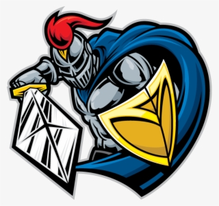 Knight With Sword And Shield - New Jersey City University Mascot #6040536