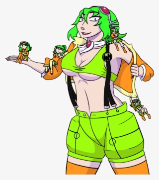 #gumi生誕祭2018 #gumi誕生祭2018 #gumicollab2018 #gumicollabpic - Cartoon #6041299