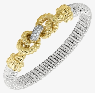 Vahan Sterling Silver And 14 Karat Bracelet With #6041505