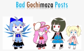 Bad Gochimoza Posts Cartoon Text Child Product Human #6041724