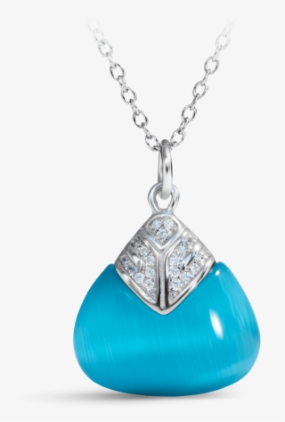 Bermuda Triangle Petite With Rolo Chain - Davidrose #6041818